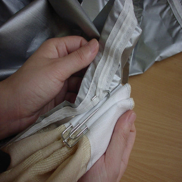 Large Velvet Curtains Black 600X230cm With 4M Blockout+30 Hook Pinch Pleat Curtains & Drapes