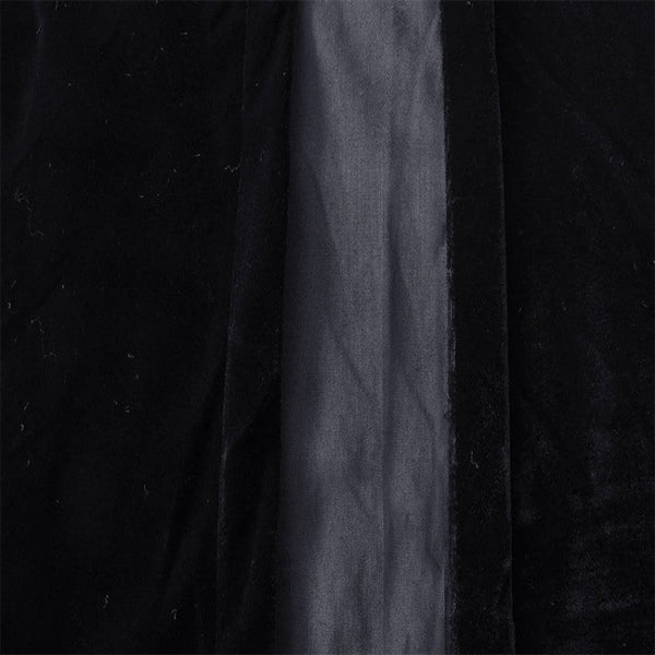 Long Large Velvet Curtains Black 620X270cm With 4M Blockout+30 Hook New Curtains & Drapes