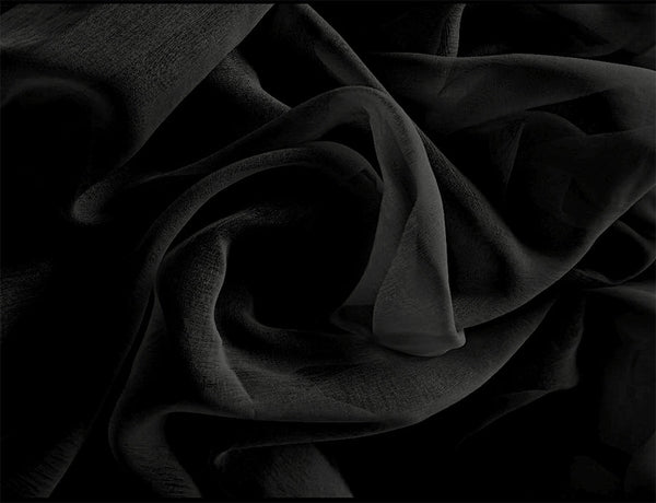 Sheer Voile Curtains 548Cm Wide 230Cm Drop Pinch Pleat With Hooks Black Curtains & Drapes