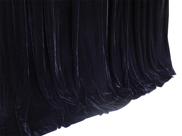 Long Large Thick Black Velvet Curtains 580X270cm+Full Linerblockoutpinch Pleat Curtains & Drapes