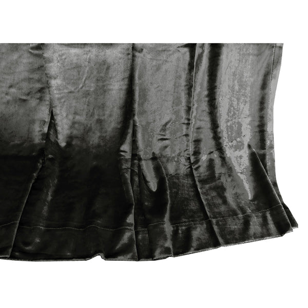 Large Thick Velvet Curtains Warp Knitted 540X270cm+Hooks Pinch Pleat Grey Curtains & Drapes