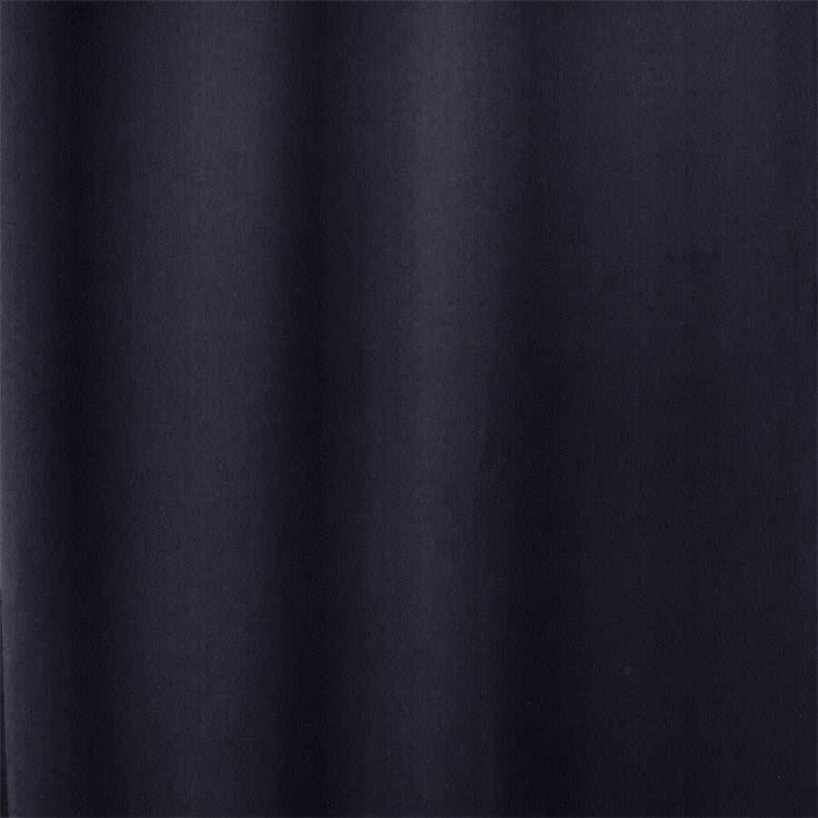 Blockout Curtains 2Pcs 137X160cm Pinch Pleat Blackout High Level Fabric Curtains & Drapes