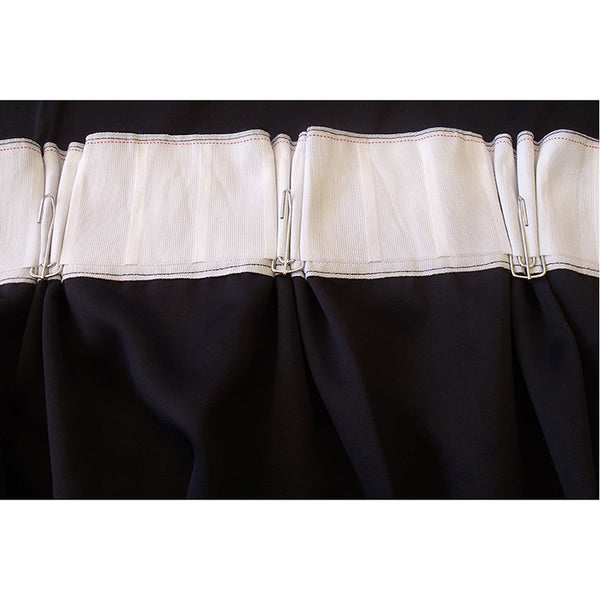 Blockout Curtains 560X230cm Pinch Pleat Blackout High Level Fabric Hooks Curtains & Drapes