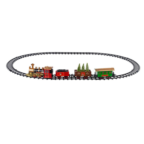 Nneoba Christmas Village Train Set Building Toys Sets & Packs