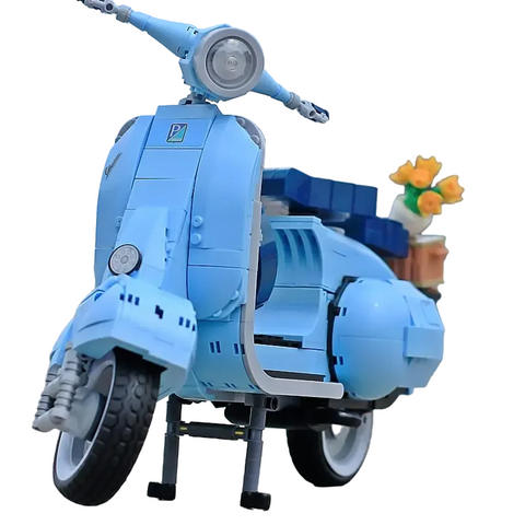 Nneoba New Roman Vespas 125 Moc 10298 Motorcycle City Toys Building Toys Sets & Packs