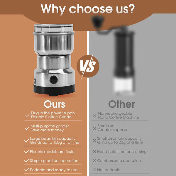 Multipurpose Electric Coffee Bean Grinder Coffee Grinders