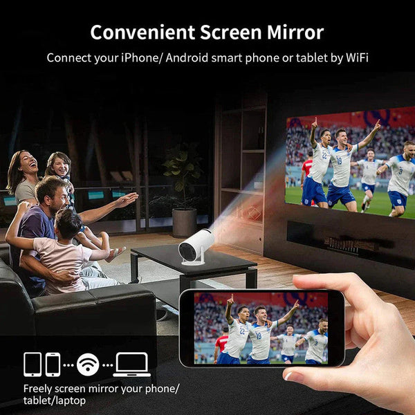 Nneoba Transpeed 4K Wifi6 Portable Projector Projectors