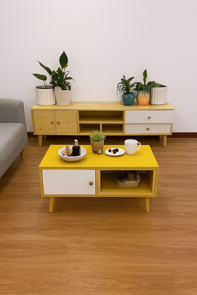 Modern Living Room Tv Stand Table Set Tv Stands & Entertainment Units