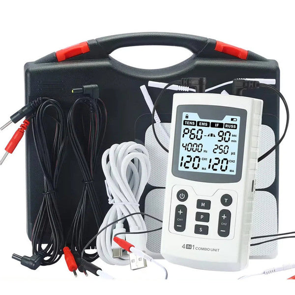 Electric Lumbar Heating Belt Adjustable Waist Massager Black Massagers