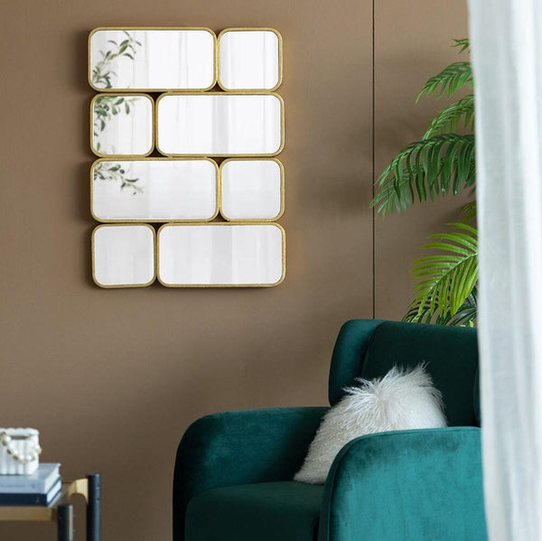 Philbee Interiors Golden Eye Wall Mirror Mirrors