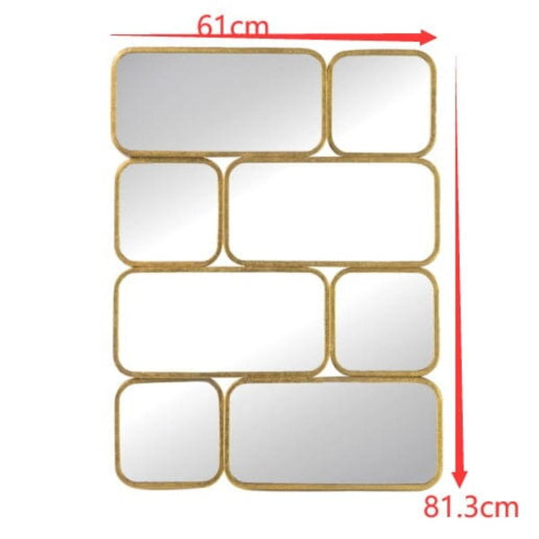 Philbee Interiors Golden Eye Wall Mirror Mirrors