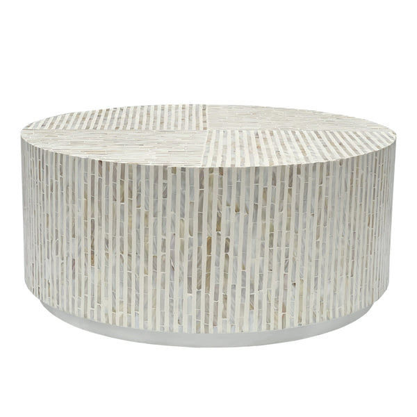 Purist Mother Of Pearl Hand Made Coffee Table Coffee Tables