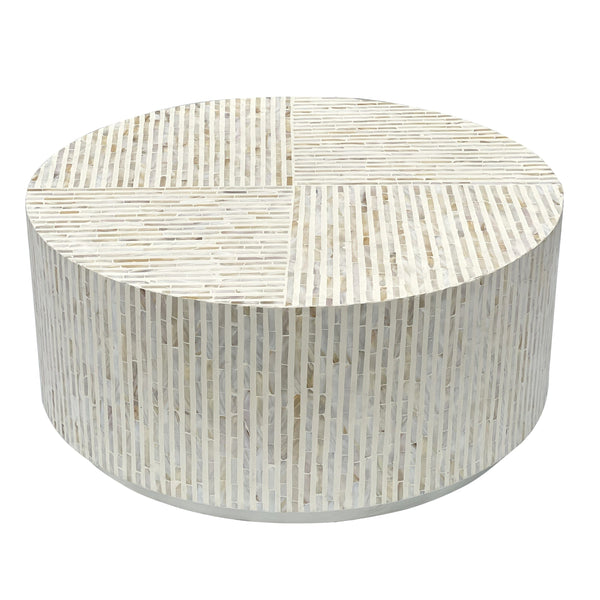 Purist Mother Of Pearl Hand Made Coffee Table Coffee Tables