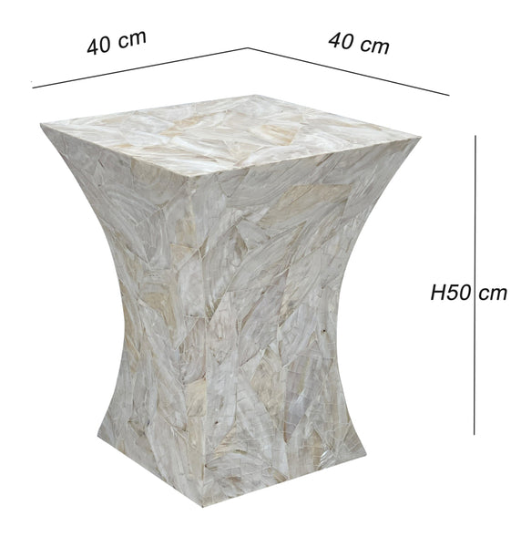 Gleeson Mother Of Pearl Hand Made Side Table Side Tables