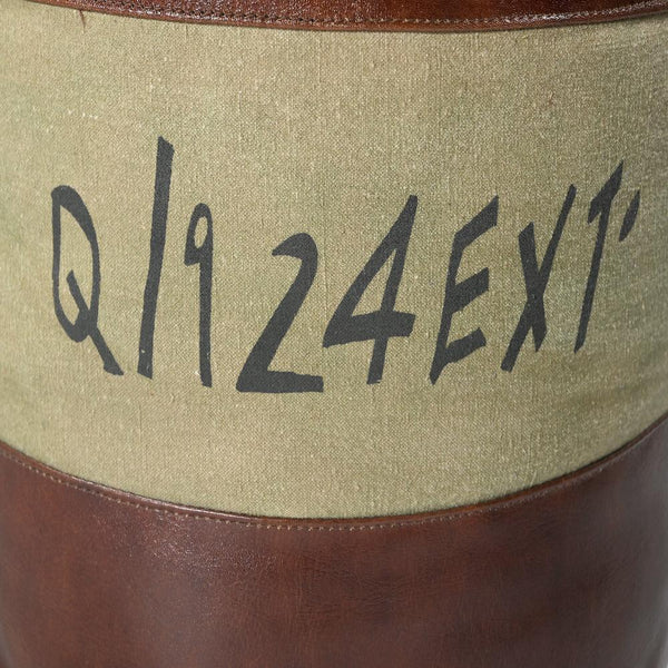 Philbee Interiors Savon France Round Hand Made Ottomans Footstools & Poufs