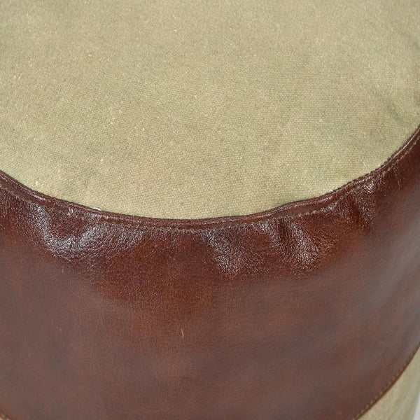 Philbee Interiors Savon France Round Hand Made Ottomans Footstools & Poufs