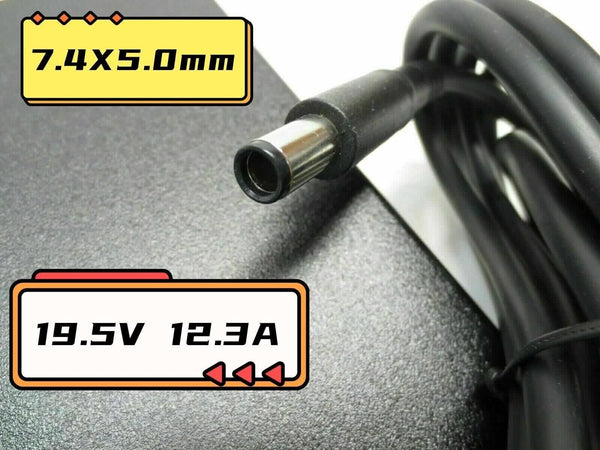 Ac Adapter Genuine 240W Std Round Tip (Refurbished) Laptop Power Adapters/Chargers