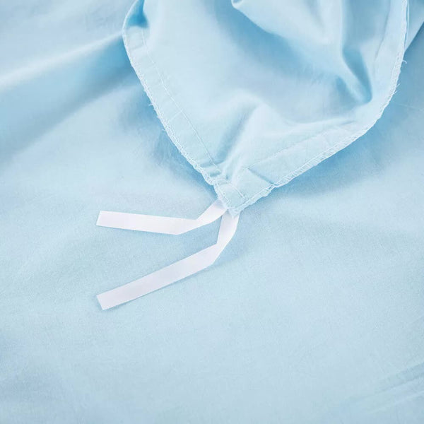 100% Cotton Premium Doona Duvet Quilt Cover Set With Soft Pillowcases Aqua Super King Quilt Covers