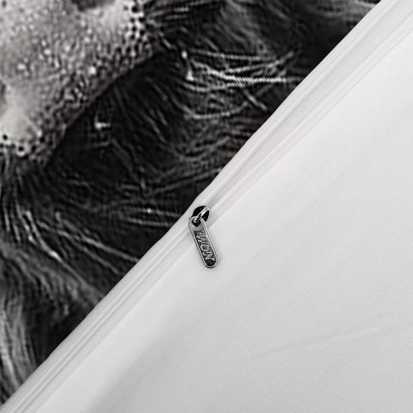 Nature Inspired Floral Duvet Cover Set Hypoallergenic Fabric Double Double Bed Quilts