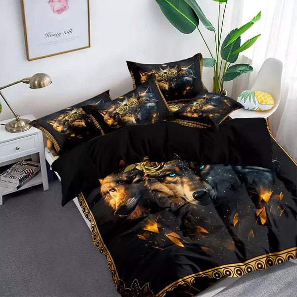 Nature Inspired Floral Duvet Cover Set Hypoallergenic Fabric King King Doonas