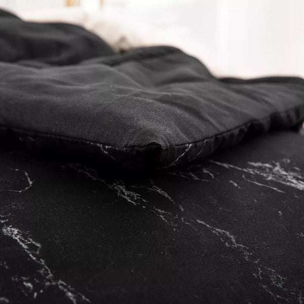 Styleforhome Bold Geometric Print Duvet Cover Set Eco Friendly Material King King Doonas