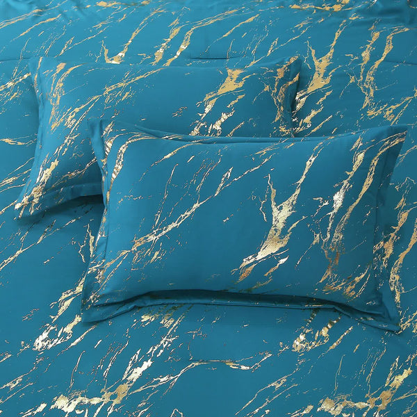 Cozy Cloud 3 Teal Piece Comforter Bundle Instagramready Bedroom Comforter Sets Queen