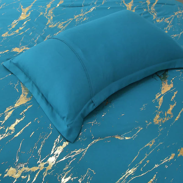 Cozy Cloud 3 Teal Piece Comforter Bundle Instagramready Bedroom Comforter Sets Queen