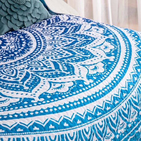 Xciting Quilted Bedspread And Pillow Covers Set: Add Some Fun Queen Size Queen Doonas