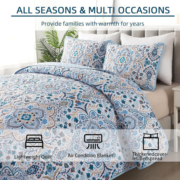 Tasteful Quilted Bedspread And Pillowcases Set: Subtle Sophistication For Your Space Queen Size Queen Doonas