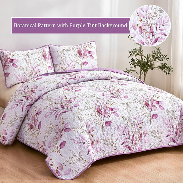 Unique Quilted Bedspread And Pillow Covers Set: Stand Out In Style Queen Size Queen Doonas