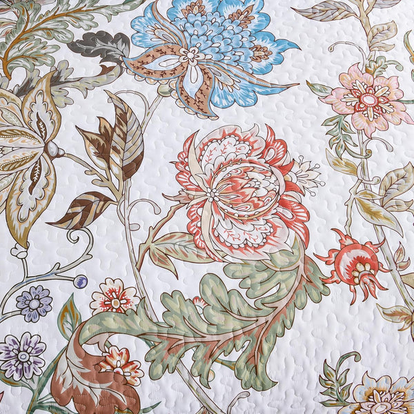 Warm And Inviting Quilted Bedspread And Pillowcases Set: Designed For Relaxation Queen Size Queen Doonas