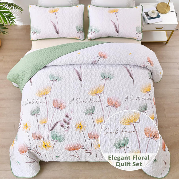 Intricate Quilted Coverlet And Pillowcases Set: A Work Of Art For Your Bedroom Queen Size Queen Doonas