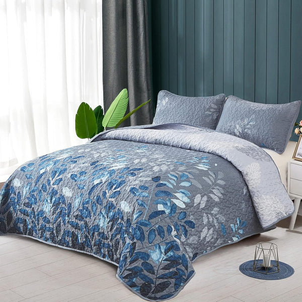 Nostalgic Quilted Coverlet And Pillow Covers Set Classic Timeless Queen Size Queen Doonas