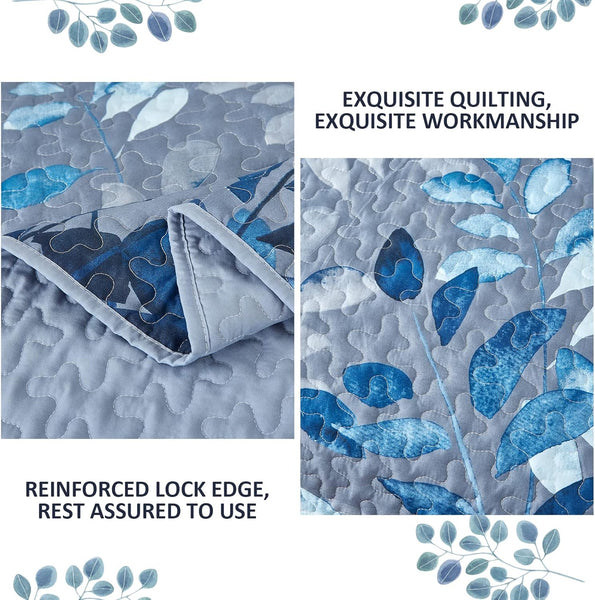 Nostalgic Quilted Coverlet And Pillow Covers Set Classic Timeless Queen Size Queen Doonas