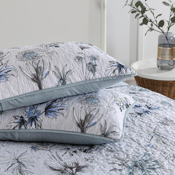 Yearning Quilted Coverlet And Pillowcovers Set: For Better Night's Sleep Queen Size Queen Doonas