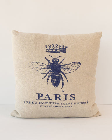 Casa Verde Cushion Vintage Queen Bee 45 X 45Cm Cushions & Decorative Pillows