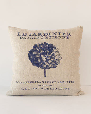 Casa Verde Cushion Vintage Le Jardinier 45 X 45Cm Cushions & Decorative Pillows