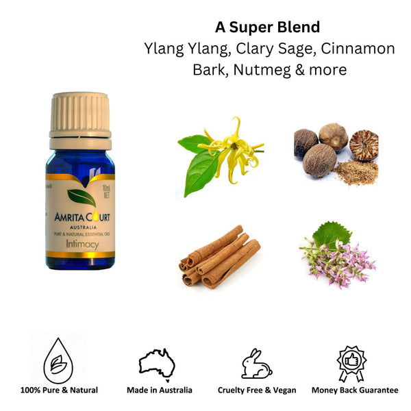 Amrita Court Pure And Essential Oils Intimacy 10Ml Aromatherapy