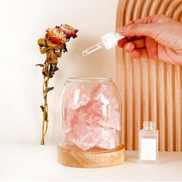 Aurora Crystal Diffuser Rose Quartz Diffusers