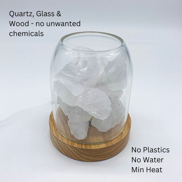 Aurora Crystal Diffuser Clear Quartz Diffusers