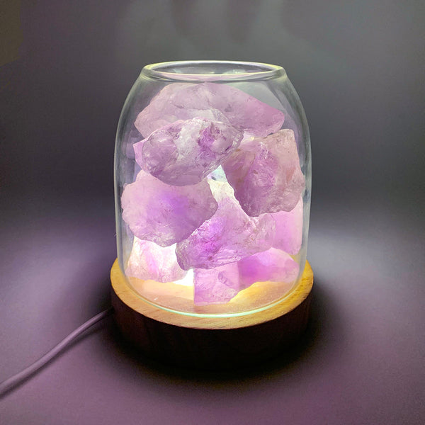 Aurora Crystal Diffuser Amethyst Diffusers