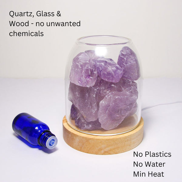 Aurora Crystal Diffuser Amethyst Diffusers