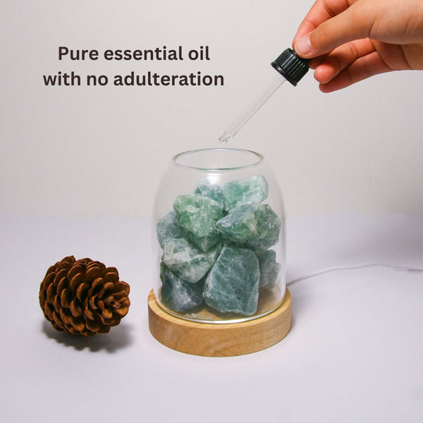 Aurora Crystal Diffuser Green Calcite Diffusers