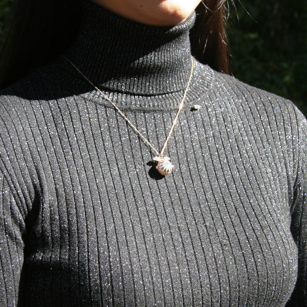 Gift Box Angel Ball Rose Gold Aroma Necklace + Purify Oil Blend Necklaces & Pendants