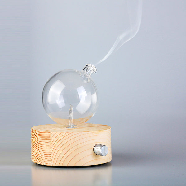 Geometry Round Nebuliser Waterless Diffuser | Essential Oil Burner | Home Fragrance Aromatherapy