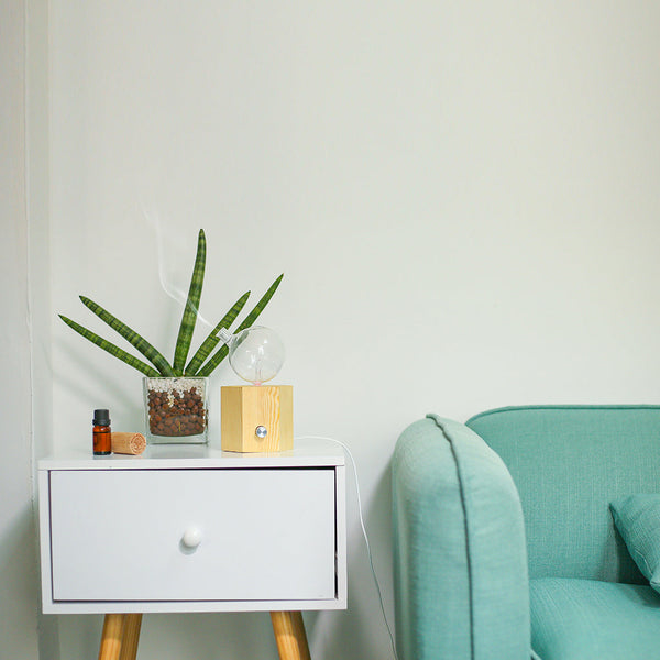 Geometry Hexagon Nebuliser Waterless Diffuser | Essential Oil Burner | | Home Fragrance Aromatherapy