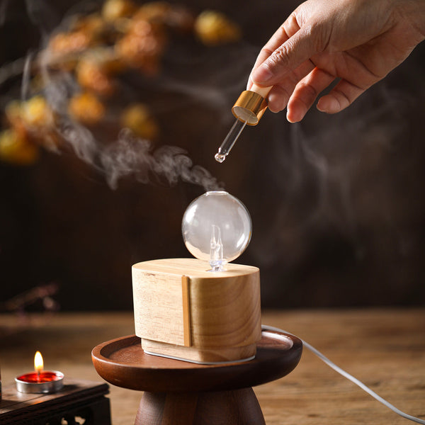 Mini Orb Nebuliser Waterless Diffuser | Essential Oil Burner Home Fragrance Aromatherapy