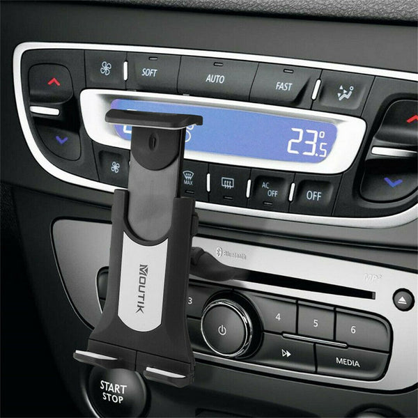 Universal Tablet Mount Car Cd Slot Holder 2In1 Fit 3.5 10.5" Ipad Gps Mounts Stands & Holders