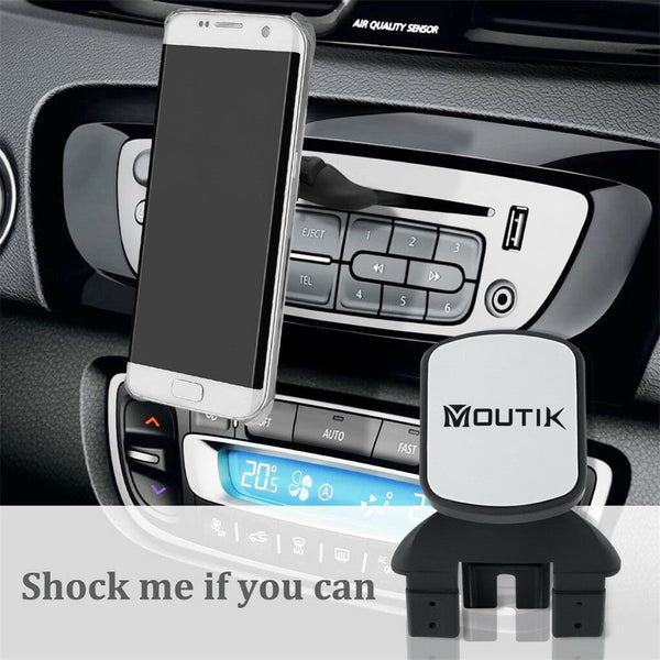 Universal Tablet Mount Car Cd Slot Holder 2In1 Fit 3.5 10.5" Ipad Gps Mounts Stands & Holders