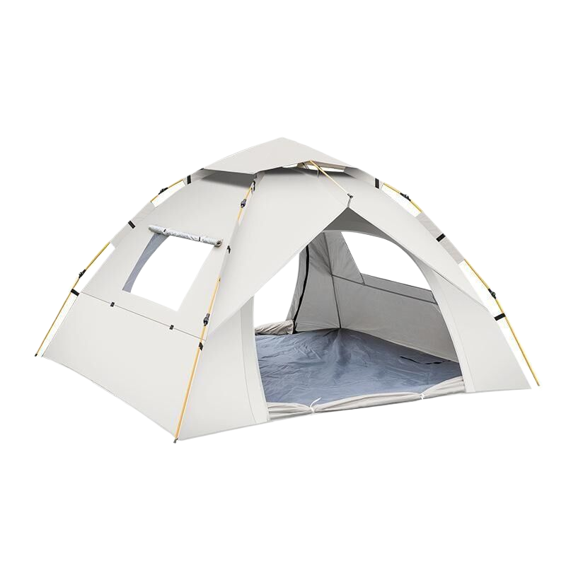 Elosung Single Layer White Tent 3 4 People: 210*200*135Cm Tents